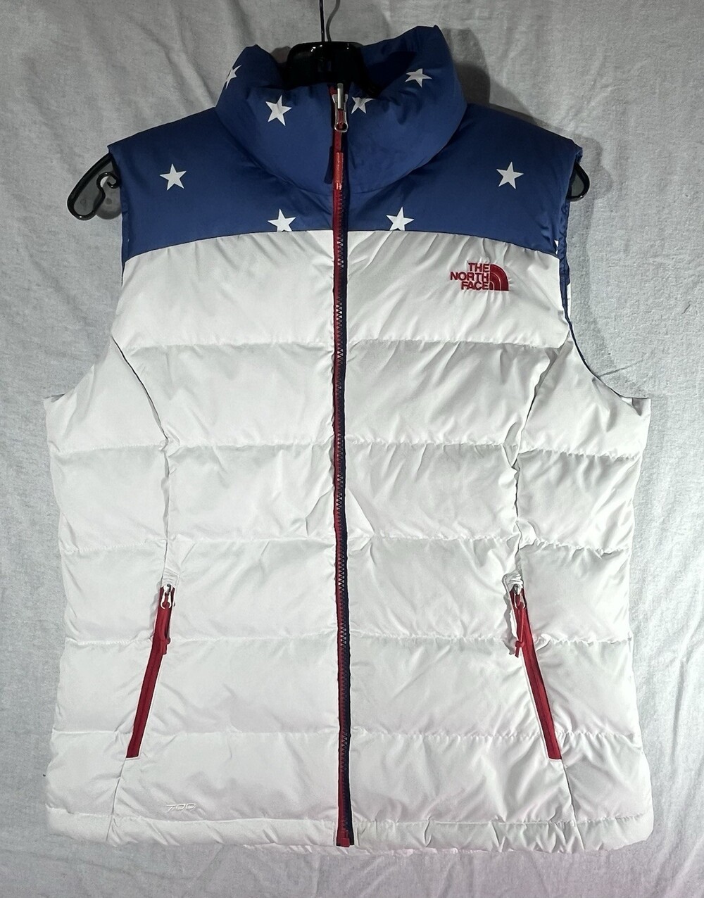 The North Face Women’s Village Nuptse 700 RU14 Olympic Down Puffer Vest Medium